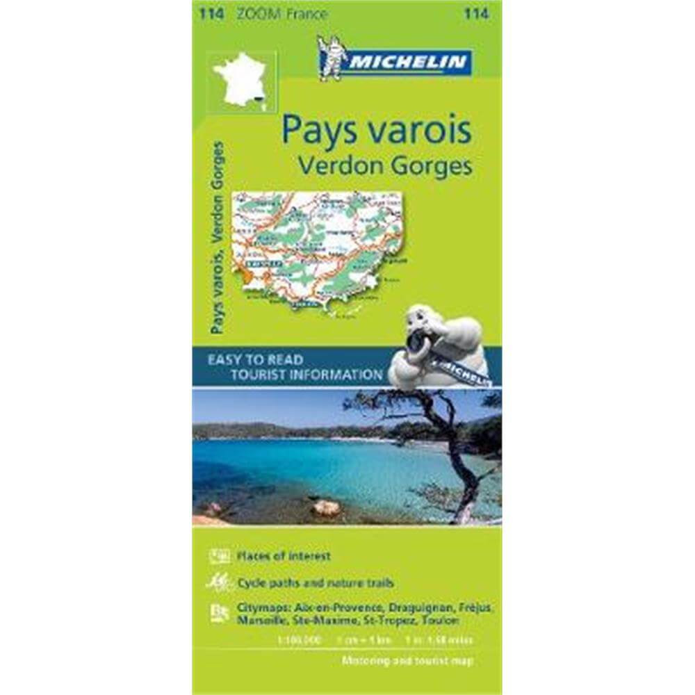 Pays Varois, Verdon Gorges - Zoom Map 114